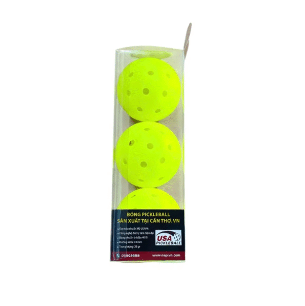 HỘP 3 BÓNG PICKLEBALL NAPI - Ảnh 3